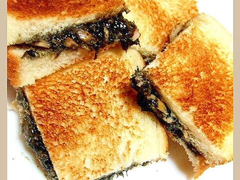 黒い具♡サンドイッチ
